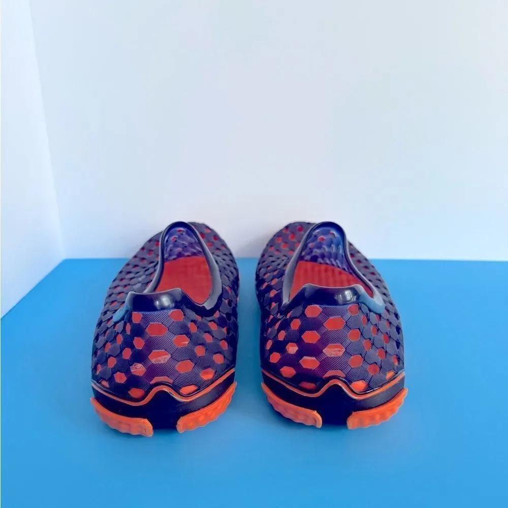 Men's Blue and Orange cool Swim and Beach Shoes
